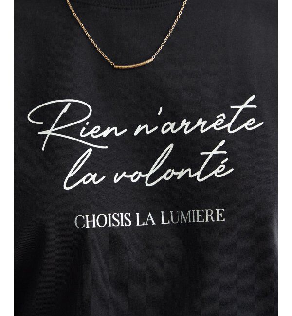 ikka「冷感ロゴフォトプリントTシャツ」|Tシャツ・カットソー|