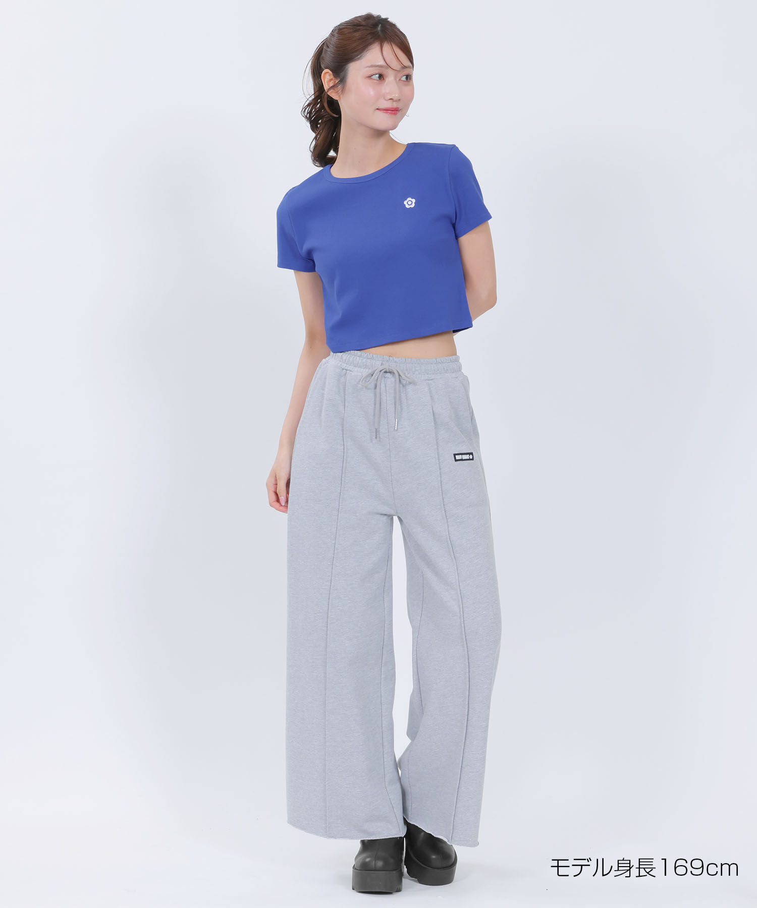 MARY QUANT「リブコンパクト Tシャツ」|Tシャツ・カットソー|