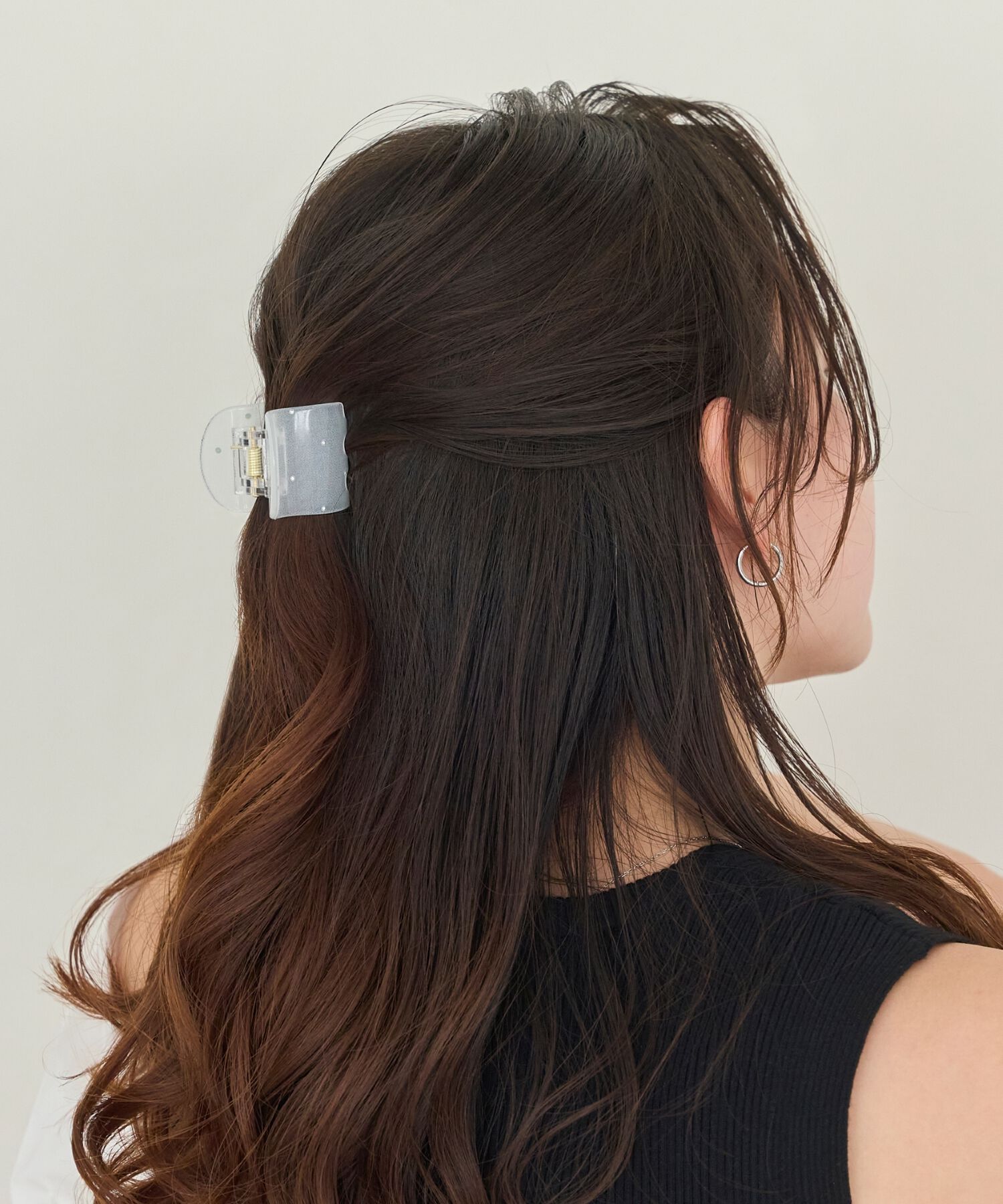 Phoebe「ミルキースタッズミニバンスクリップ　ホワイト」|その他|