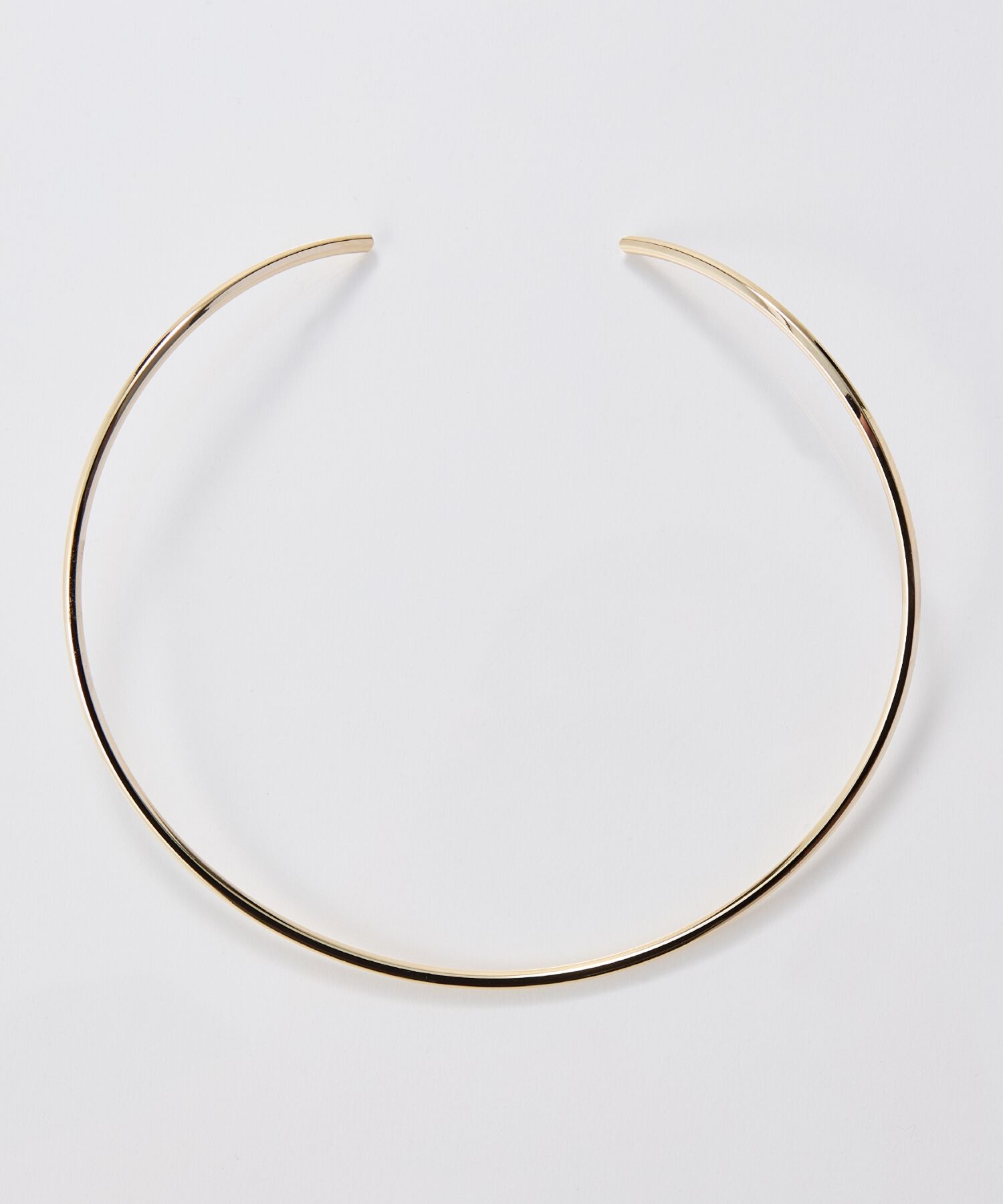 Phoebe「ルーセントラインチョーカー　ゴールド/ネックレス/ネックカフ/40cm」|ネックレス|