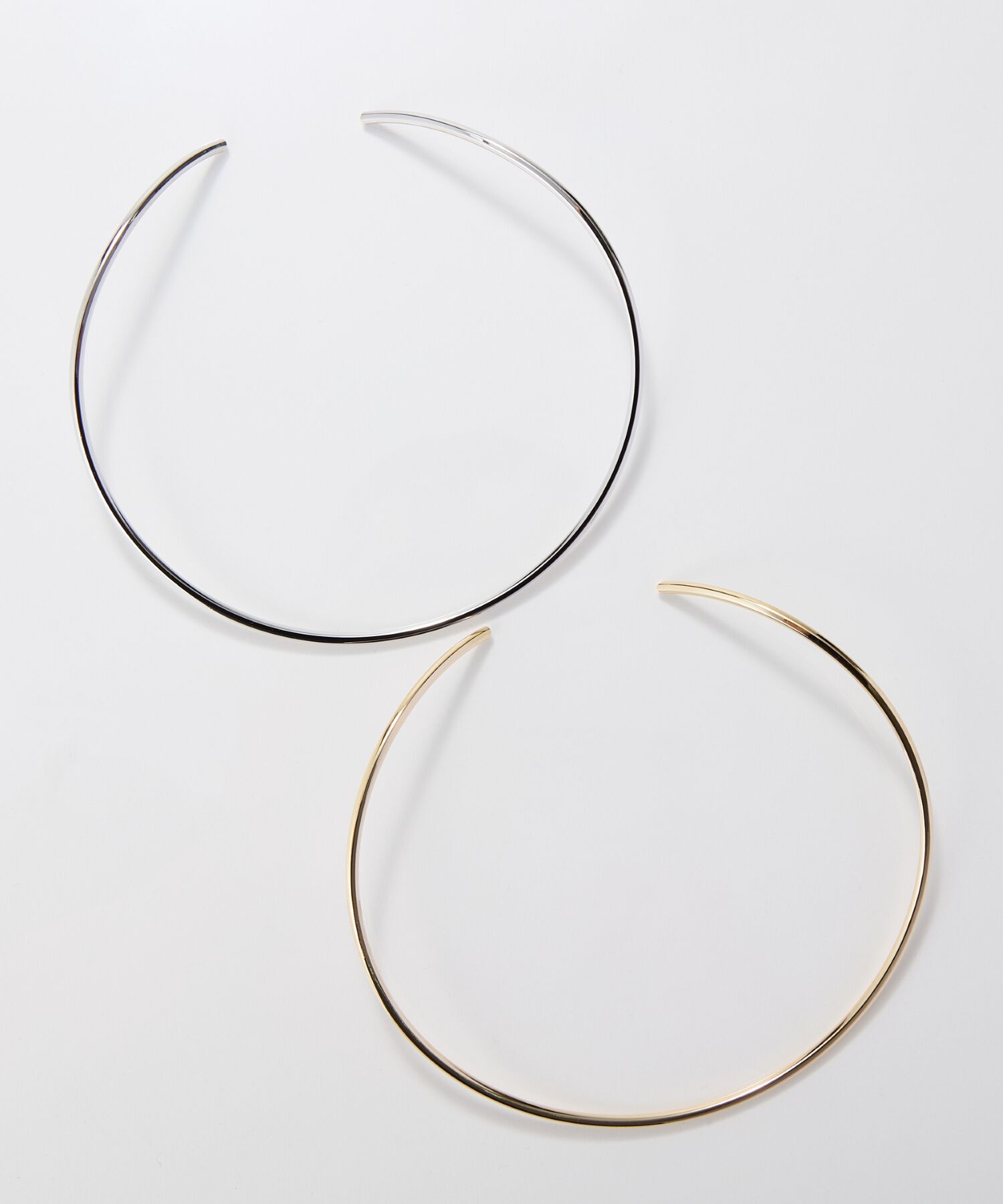 Phoebe「ルーセントラインチョーカー　ゴールド/ネックレス/ネックカフ/40cm」|ネックレス|