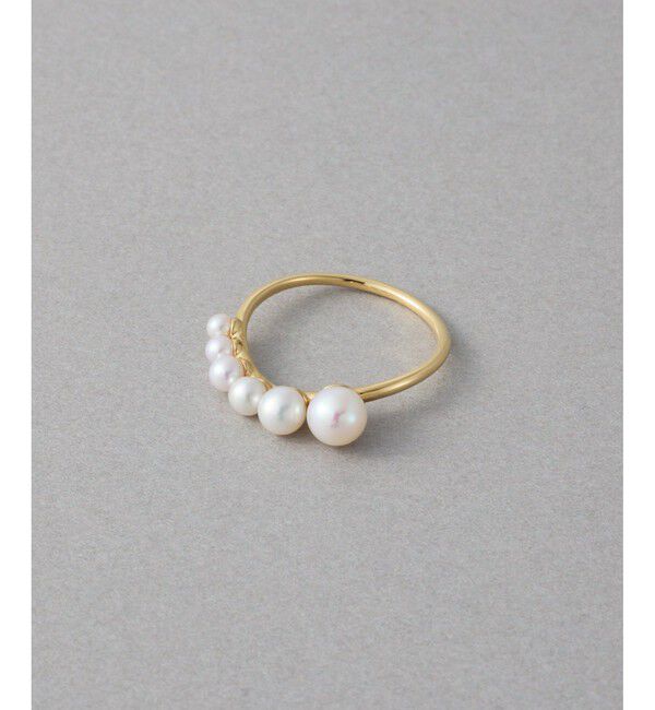 ete「[パール] K18YG リング」|リング|