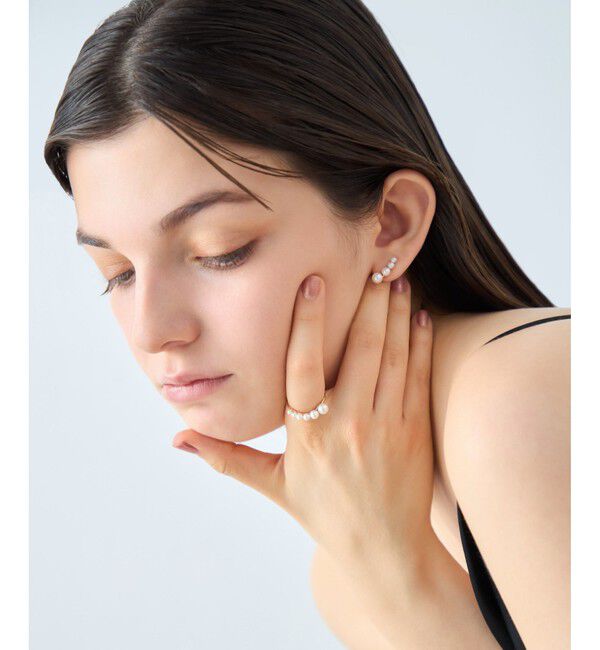 ete「[パール] K18YG リング」|リング|