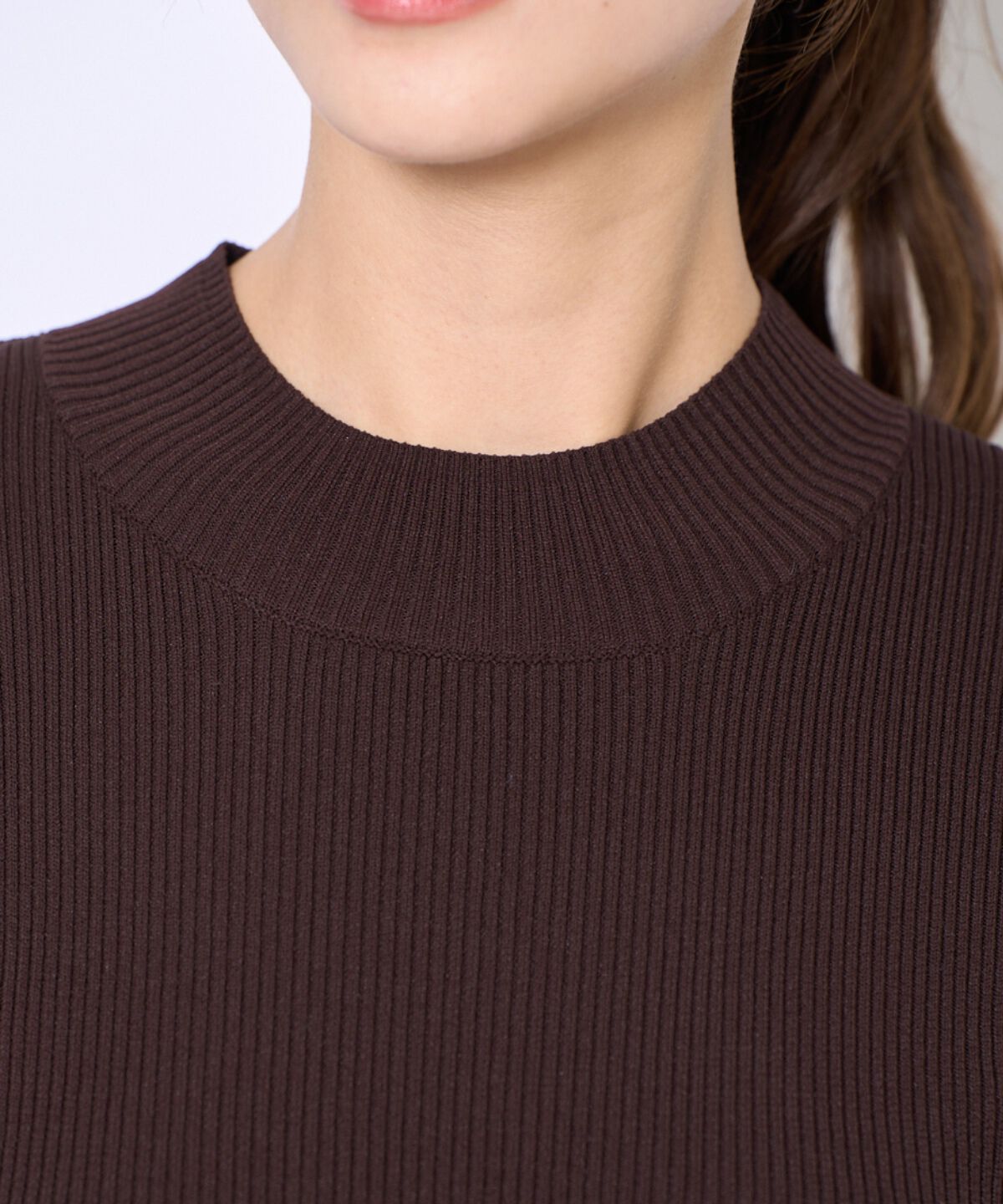 アンドクチュール「消しプリーツドッキングワンピース」|ワンピース|