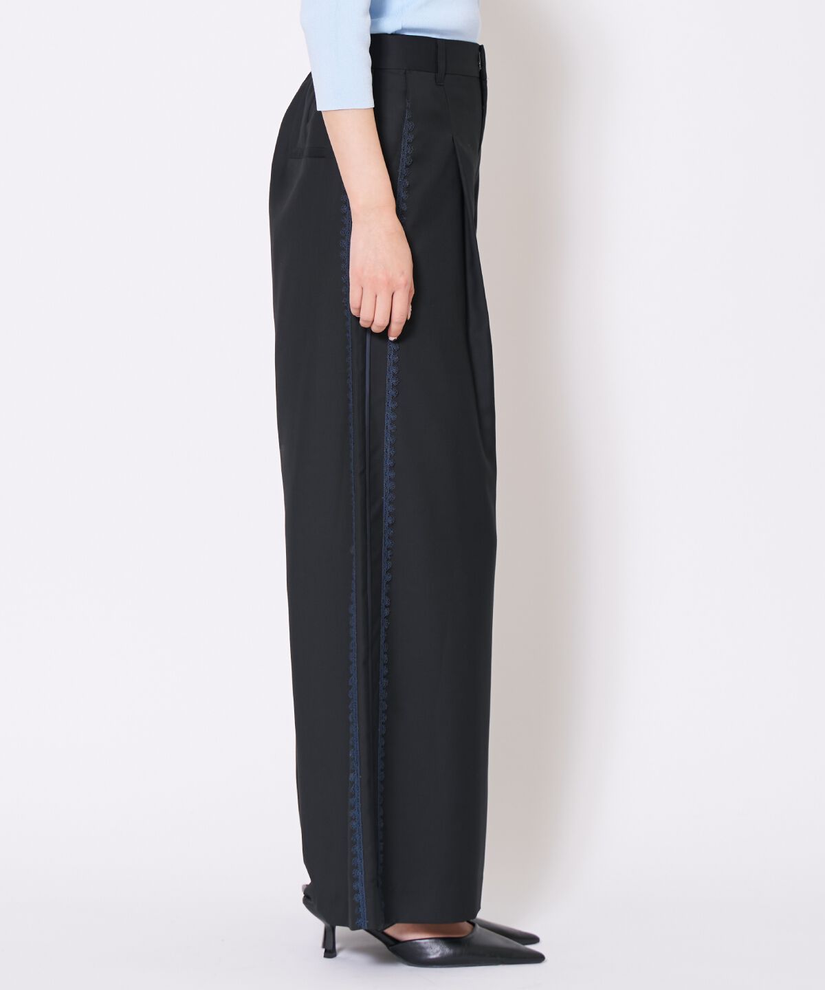 アンドクチュール「サイドレースラインパンツ」|その他|