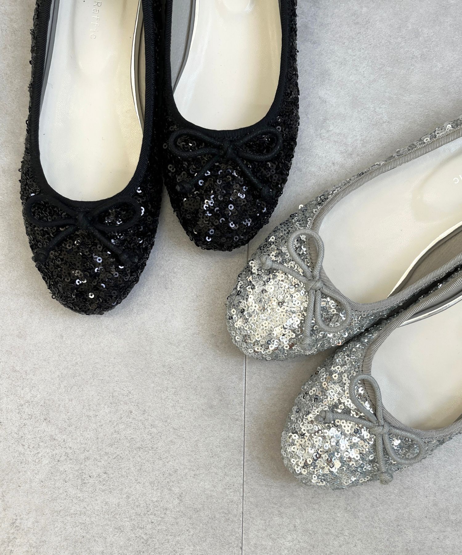 ORiental TRaffic「スパンコールバレエシューズ/41122」|パンプス|