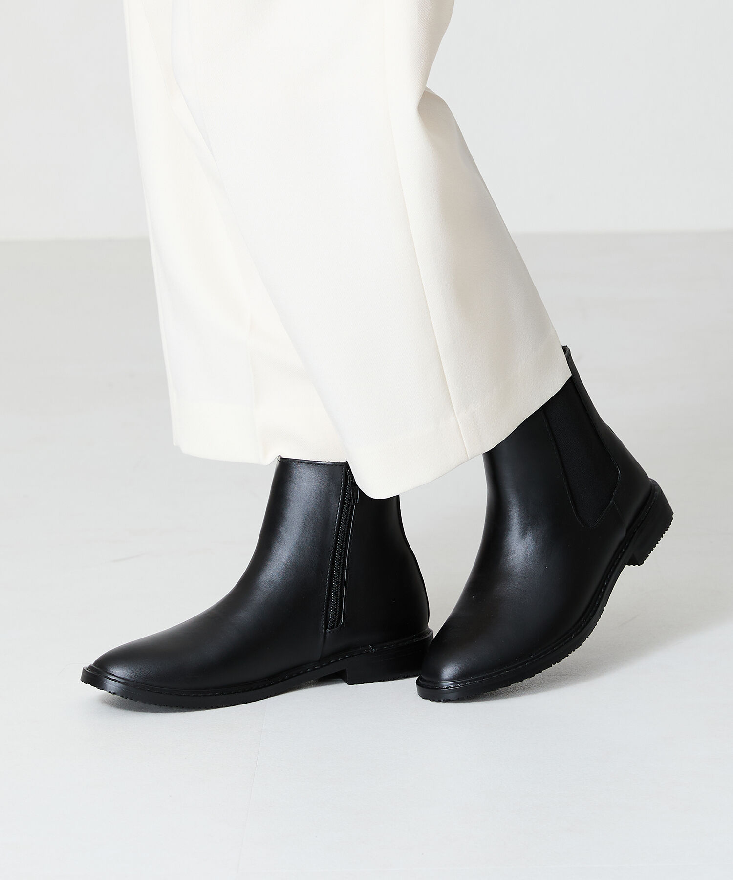 ORiental TRaffic「【防水】サイドゴアレインショートブーツ/R-0018 レインブーツ レインシューズ 人気 トレンド 売れてる」|ショートブーツ|