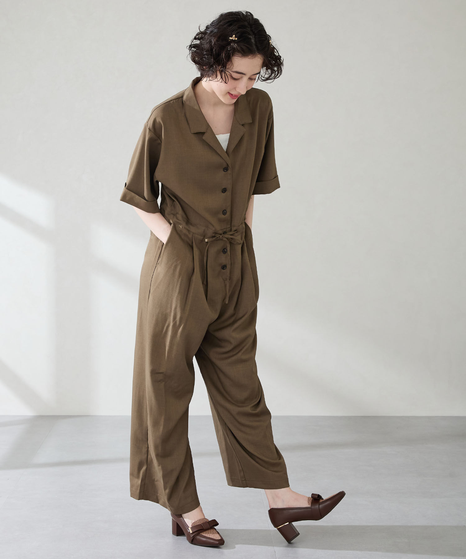 ORiental TRaffic「リボンベルトヒールローファー/51311」|パンプス|