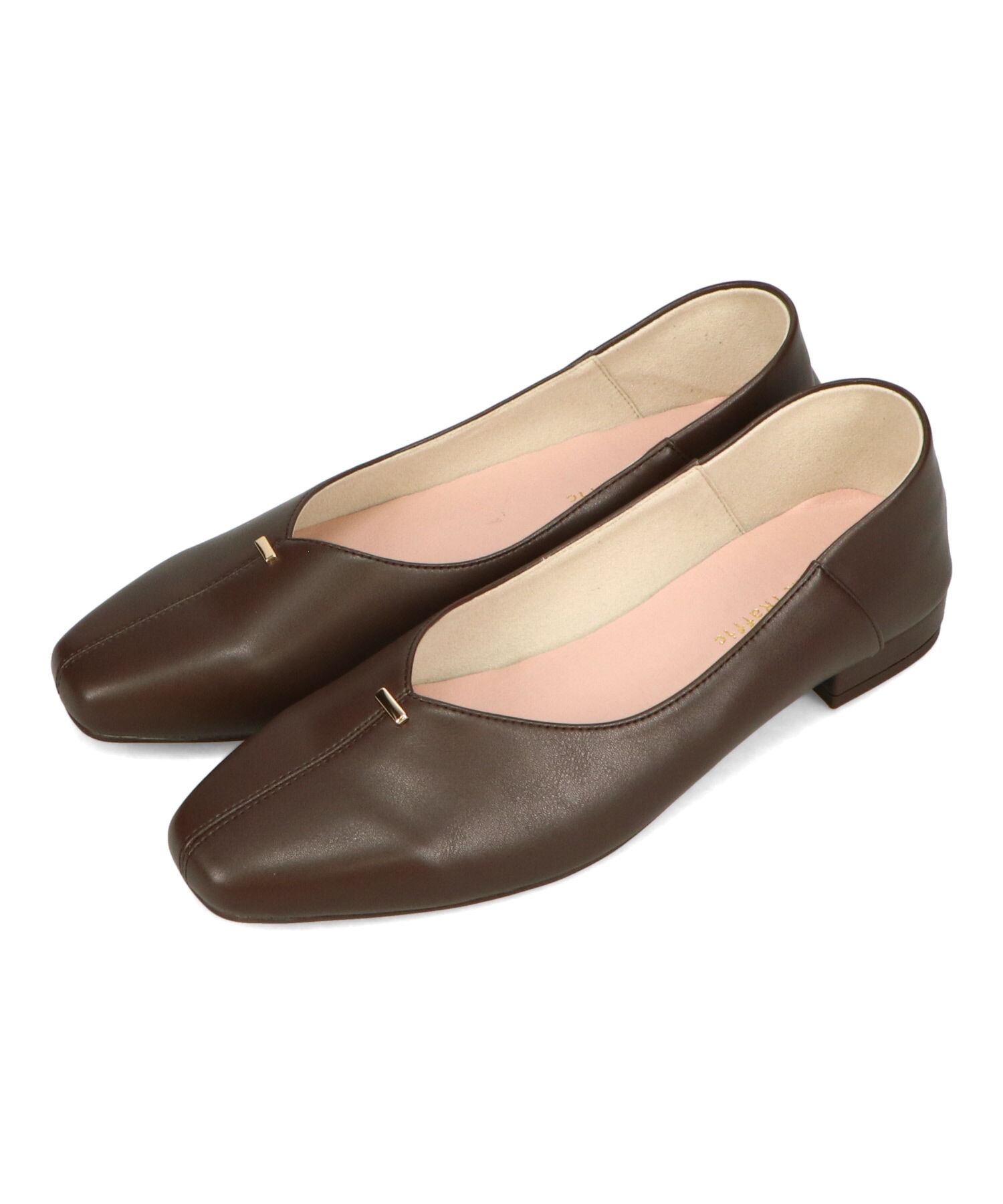 ORiental TRaffic「ゴールドパーツVカットバブーシュ/51312」|パンプス|