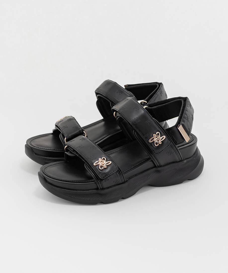  「モノグラムデザインスポーツサンダル」|サンダル|