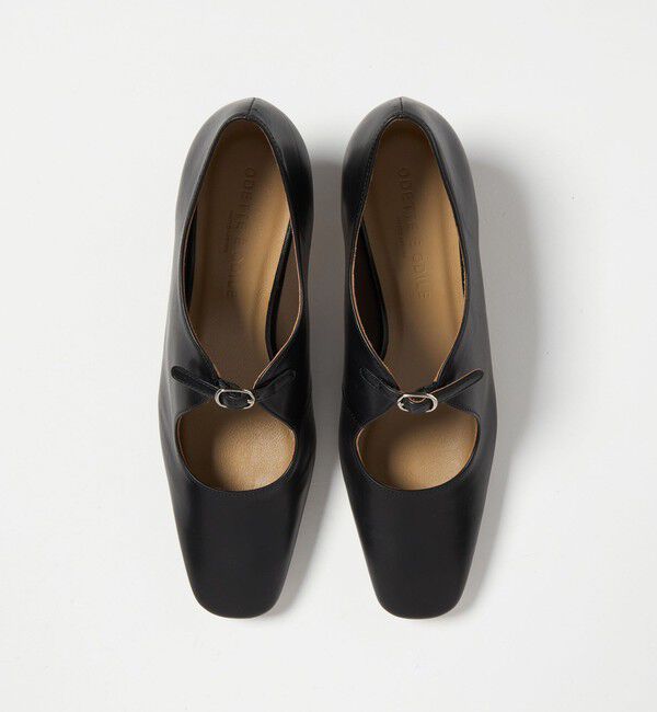 ODETTE E ODILE「センターベルトスクエア パンプス45&darr;&uarr;」|パンプス|