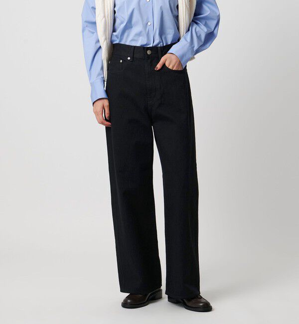 UNITED ARROWS「ルーズシルエット ストレート デニムパンツ」|デニム|