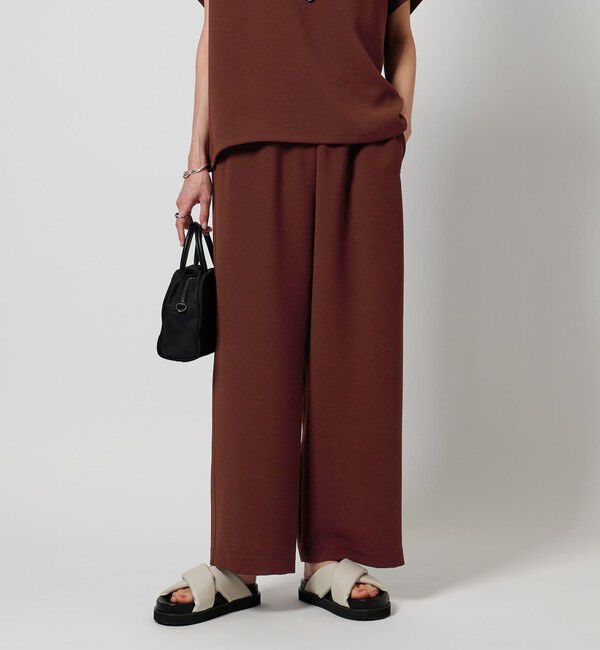 UNITED ARROWS「COMFY ストレート イージーパンツ -吸水速乾 UVカット ウォッシャブル-」|その他|WINE