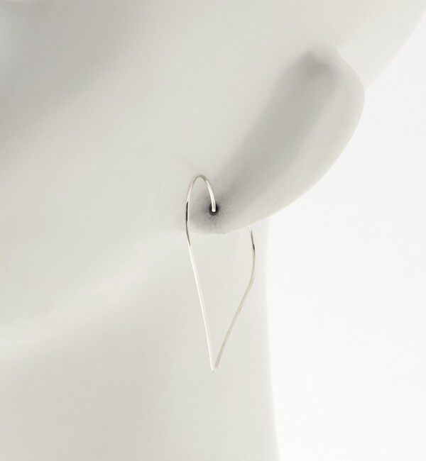 UNITED ARROWS「SILVER925 ハート ピアス」|ピアス|