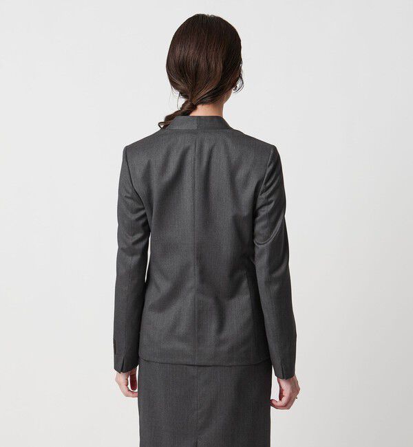 UNITED ARROWS「Vitale Barberis Canonico ノーラペルジャケット」|ノーカラージャケット|