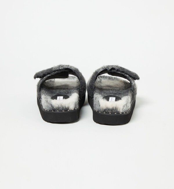 UNITED ARROWS「チェック スライダー サンダル」|サンダル|