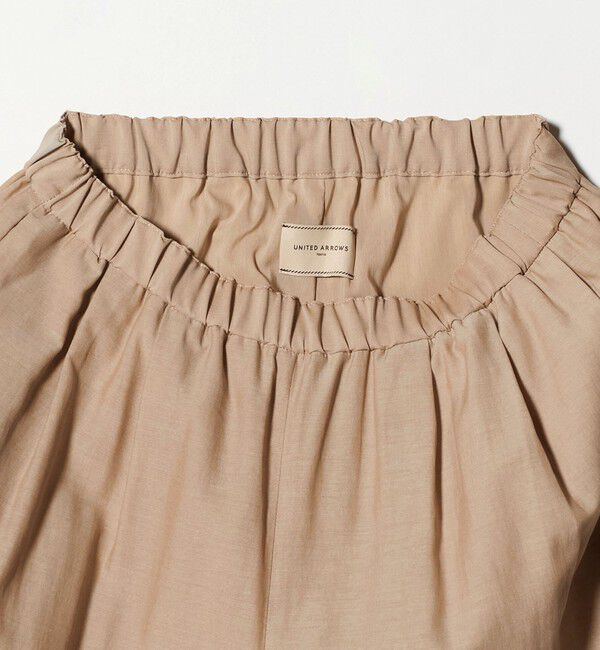UNITED ARROWS「シアー イージー ワイド パンツ ‐ウォッシャブル‐」|チノ|