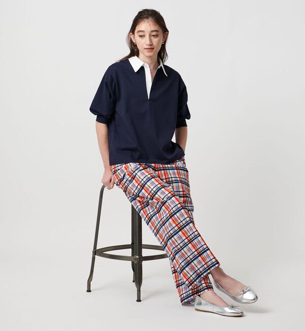 UNITED ARROWS「タフタ プリント イージーパンツ ‐ウォッシャブル‐」|その他|