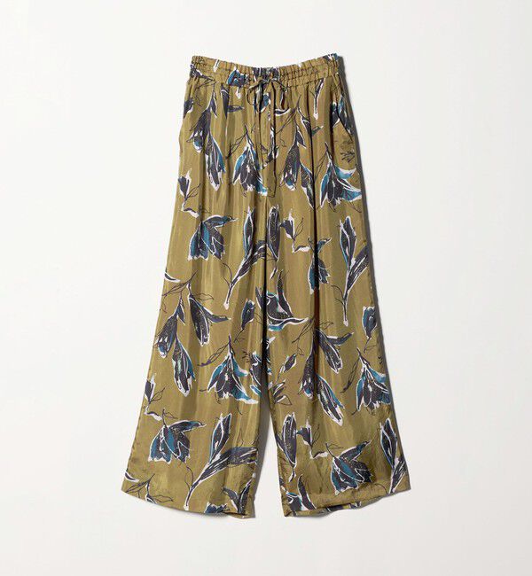 UNITED ARROWS「＜SACRA＞FLORA プリント イージーパンツ」|その他|BEIGE