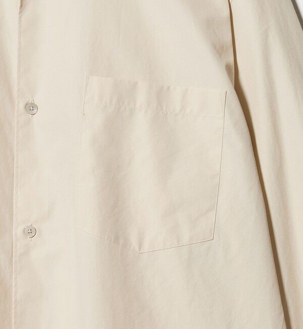 UNITED ARROWS「カリビアーナミルズ ポプリン バンドカラーシャツ」|シャツ・ブラウス|