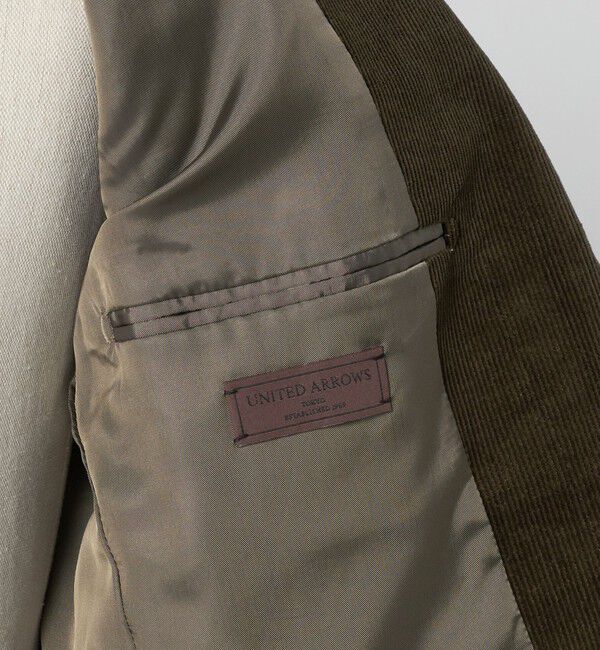 UNITED ARROWS「VISCONTI コーデュロイ シングル 3Bジャケット R-MODEL」|スーツ|