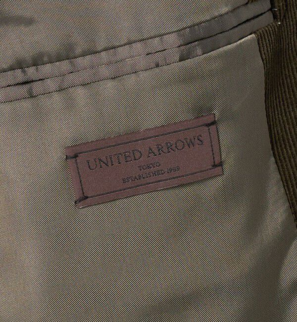 UNITED ARROWS「VISCONTI コーデュロイ シングル 3Bジャケット R-MODEL」|スーツ|