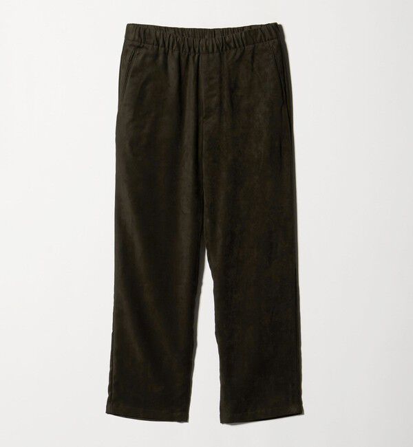 UNITED ARROWS「スエードライク オールギャザー リラックス イージーパンツ」|チノ|