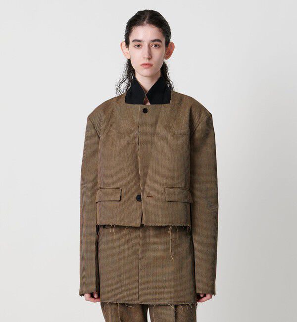 AEWEN MATOPH「＜AEWEN MATOPH＞ウールショートジャケット」|テーラードジャケット|