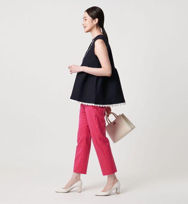 UNITED ARROWS「シャイニー スリム パンツ ストレッチ ウォッシャブル」|チノ|