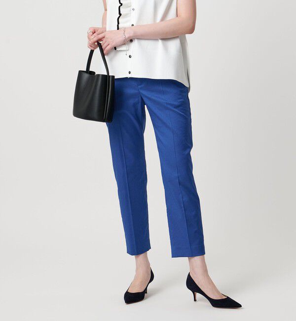 UNITED ARROWS「シャイニー スリム パンツ ストレッチ ウォッシャブル」|チノ|