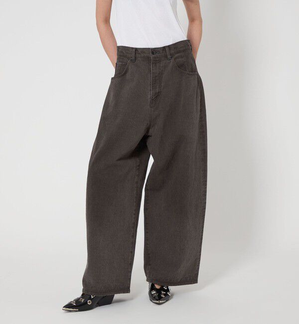 ASTRAET「＜ASTRAET＞BIG バルーン カラーデニムパンツ UNISEX」|デニム|