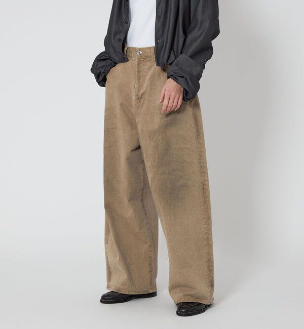 ASTRAET「＜ASTRAET＞BIG バルーン カラーデニムパンツ UNISEX」|デニム|