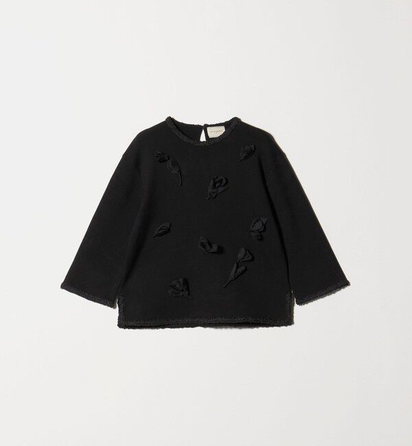 UNITED ARROWS「BROCHE  フラワーモチーフ ニット」|ニット・セーター|