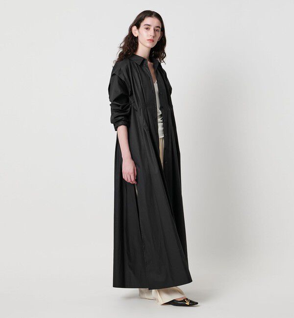 AEWEN MATOPH「＜AEWEN MATOPH＞ウエストダーツ シャツマキシワンピース ‐ ウォッシャブル ‐」|ワンピース|