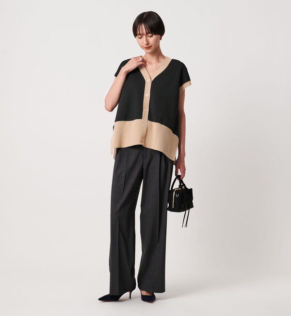 UNITED ARROWS「ミニマル 2WAY ベスト‐ウォッシャブル‐」|ニット・セーター|