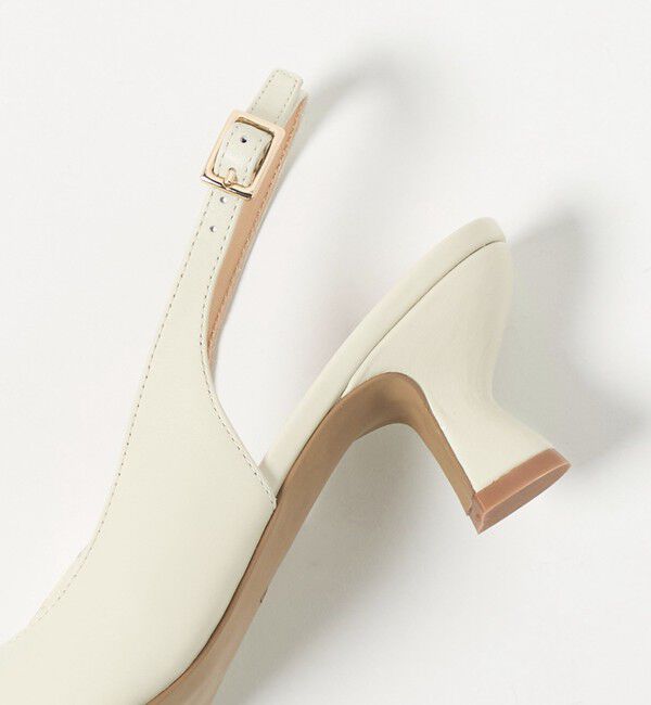 UNITED ARROWS「ポインテッドトゥ スリングバック パンプス」|パンプス|