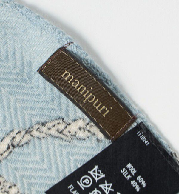 UNITED ARROWS「【一部別注】＜manipuri＞W/SI ストール 25FW」|ストール|