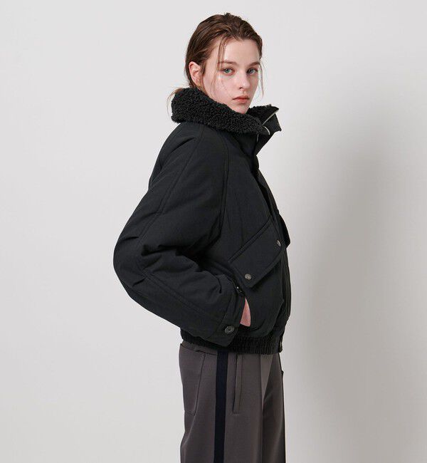 ASTRAET「＜ASTRAET＞ボア ジップブルゾン」|ブルゾン・スタジャン|