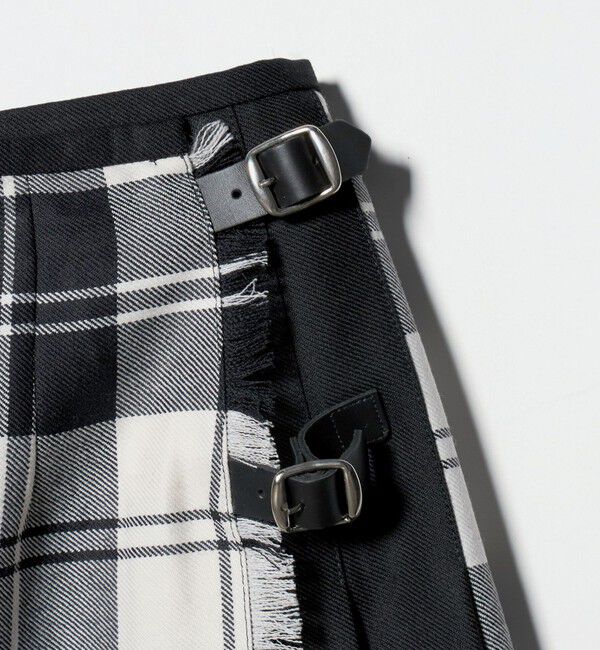 UNITED ARROWS「【別注】＜O&rsquo;NEIL of DUBLIN＞チェック コンビ ミニ スカート」|スカート|