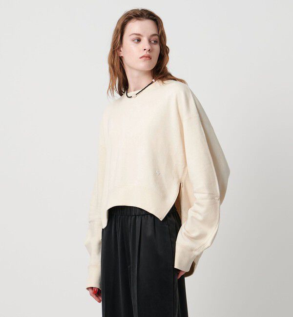 ASTRAET「＜ASTRAET＞ ウラケ サイドジップ クルーネックスウェット」|スウェット・ジャージ|