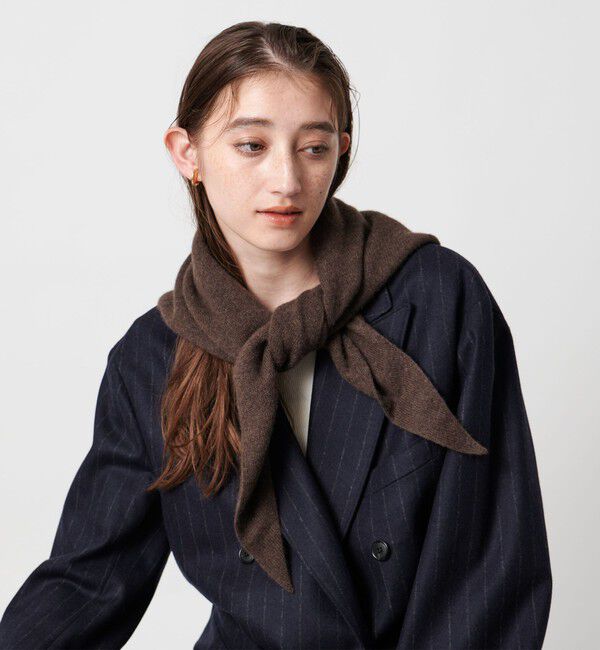 UNITED ARROWS「【別注】＜ASAUCE MELER＞カシミヤ スカーフ」|バンダナ・スカーフ|