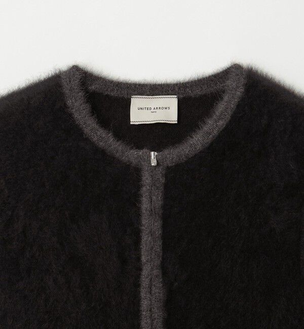UNITED ARROWS「フォックスカシミヤ ジップ ベスト」|ベスト・ジレ|