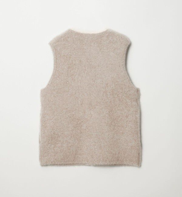 UNITED ARROWS「フォックスカシミヤ ジップ ベスト」|ベスト・ジレ|