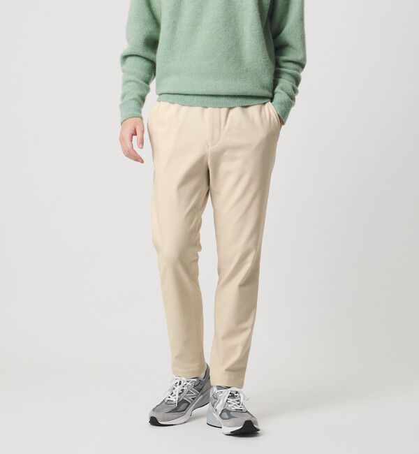 UNITED ARROWS「ウィンター ピケ オールギャザー イージーパンツ」|チノ|