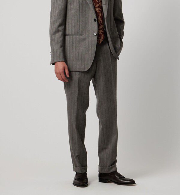 UNITED ARROWS「Vitale Barberis Canonico ヘリンボーン シングル3ボタン スーツ MC‐MODEL はっ水」|スーツ|