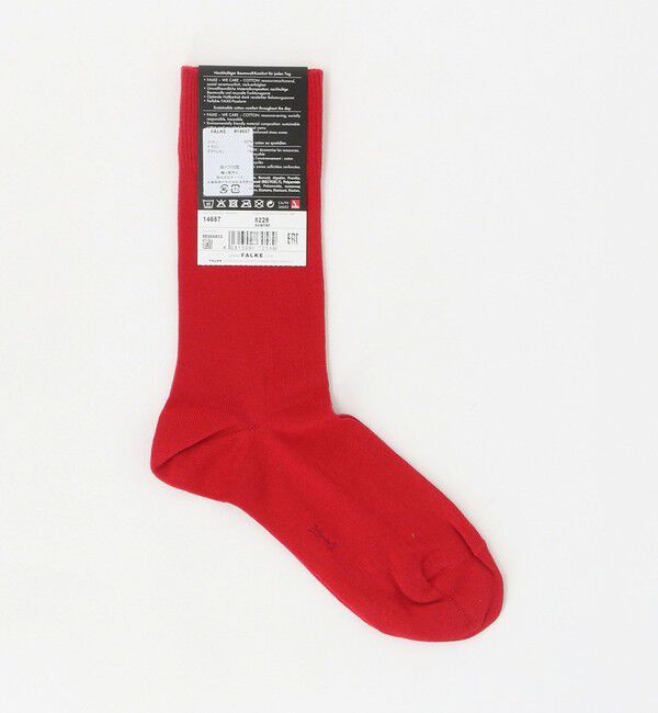 UNITED ARROWS「＜FALKE＞FAMILY SOCKS/ファミリーソックス」|ソックス|RED