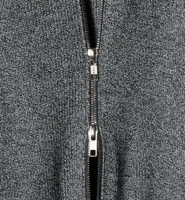 UNITED ARROWS「ジップアップ ドライバーズニット」|カーディガン|