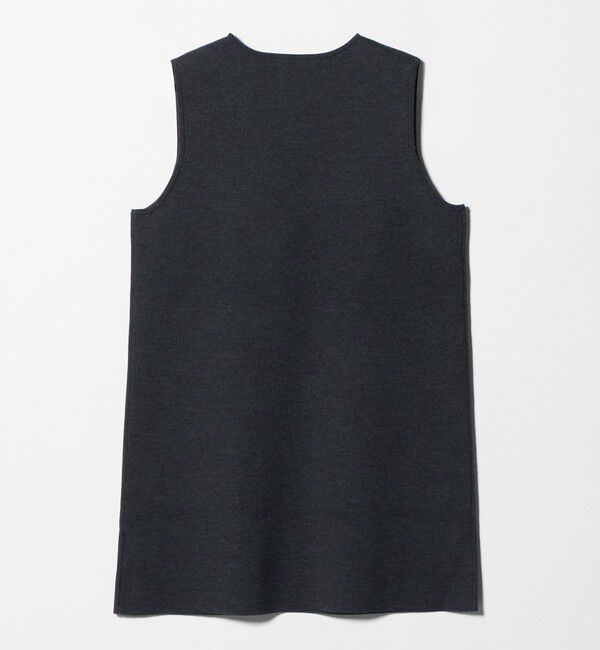 UNITED ARROWS「ミラノリブ チュニック ベスト」|ベスト・ジレ|