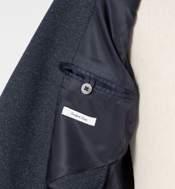 UNITED ARROWS「ツイル ジャージ シングル2ボタン テーラードジャケット COMFORT EASY‐MODEL」|テーラードジャケット|