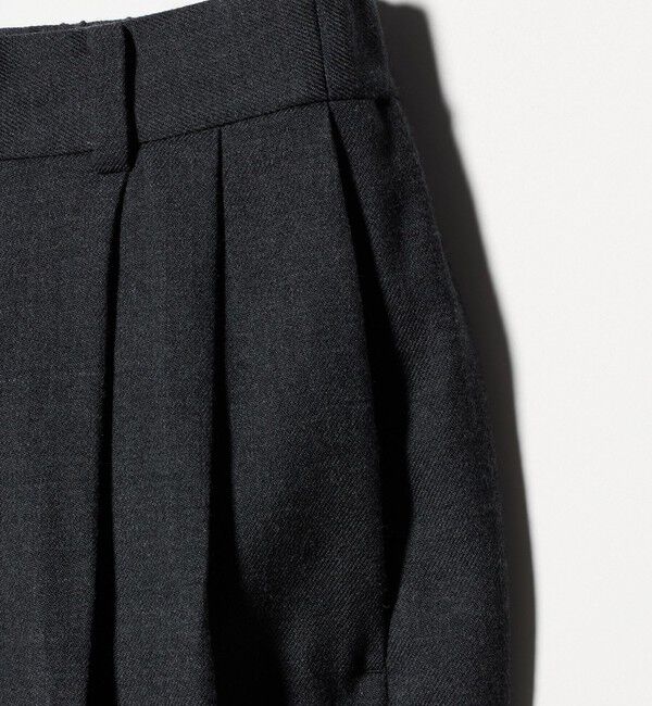 UNITED ARROWS「２タック ワイド パンツ」|チノ|